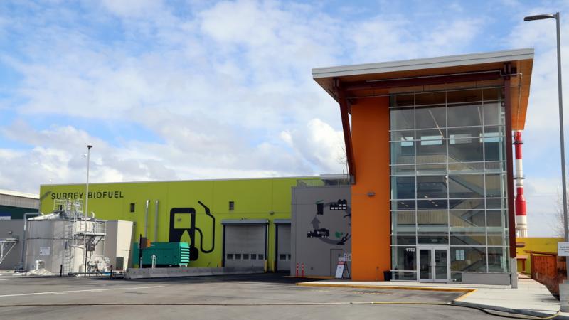 Surrey Biofuel Facility Exterior